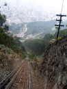 Looking down the line on Monserrate