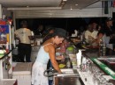 The bar at St Lucia Yacht club