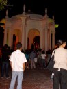 Parque de los Novios in Santa Marta.  Our favourite spot - occasional tango lessons or other entertainment here