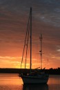 A beautiful Tongan sunset!   Taken in anchorage #11 - Tapana, Vava