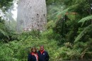 9) We spent a lot of the day in the Waipoua Kauri Forest - one of the great natural highlights of New Zealand.
This is in front of Tane Mahuta - The Lord of the Forest!