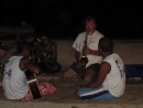 Glen joined the Kava band and sounded great playing Fijian music!  The locals loved it - they had never played along with a sax before and were very impressed that Glen could play their music without ever having head it before.  How does he do that?!!! :)