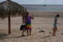 Me with my new friend Emma and her sister Maya (from Orca III). Notice my pretty coverup from Cabo!!!
Los Frailes Beach