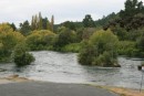 5) This is the river we swam in (and Glen washed dishes in) while in the Taupo Lake area.  We stayed at a free campground called Reid