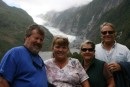 2) Franz Joseph Glacier - with Jeff and Kathi (Bols Spirit).