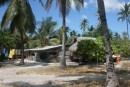 The typical house on Christmas Island.  Families seem to build little communal housing projects!