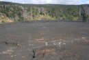 Another view of the Kilauea Iki Crater - notice how steep the sides are... going down wasn