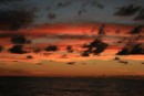 One of the beautiful sunsets along the way from the Marquesas to the Tuamotus.  It took us 7 1/12 days to make the crossing.