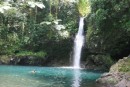 Glen taking a nice dip in the pool at the Afu Aau waterfall!  It was really pretty!