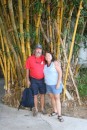 Giant Bamboo!  And for those of you requesting pictures of both of us... here you go!  We really are on the same trip!!!