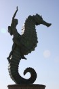 A very famous sculpture on the Malecon in PV!  How come we don