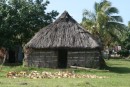 One of the tradition huts in the village - interesting to think that many of the children we met at the school live in this type of home.