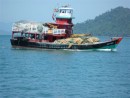 Local Langkawi fishing vessel
