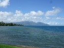 Looking south toward Tahiti-Iti - the smaller southern twin to Tahiti Nui.  (Iti means little.)