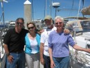 Greg and Helen Johnson, Brad and Linda In Monterey 