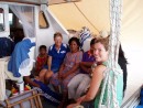 Bangka guests on board