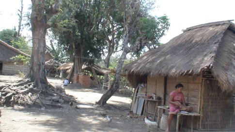 Traditional village centre of Lombok