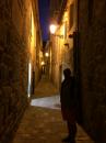 alleyways at night