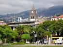 view of Funchal from the marina