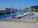 Funchal marina: the marina is in the very heart of Funchal