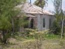 Hurricane damaged house on Rum Cay