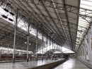 Railway station in the centre of Lisbon , it reminded us of the Gare de Nord. in Paris