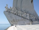 Monument to discoveries. At the front of the line of individuals included on this monument was Henry the Navigator.