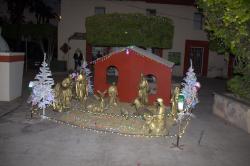 Christmas lights at Loreto