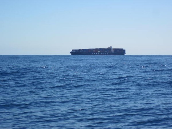 ..yet another large vessel seen at sea