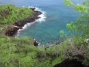 View from the top of Frigate bird hill.