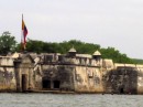 Fort at the Boca del Chico entrance to Cartagena