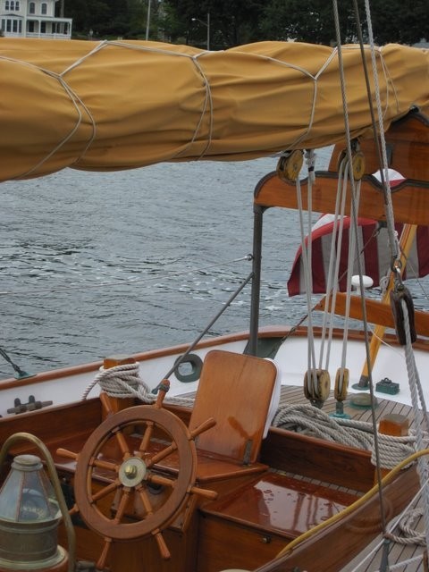 Cockpit aboard "Brilliant"