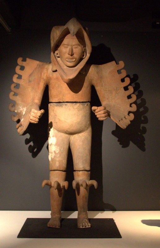 One of the many interesting artifacts in the Aztec exhibition.