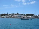 St Georges Town - Bermuda from Spruce at anchor