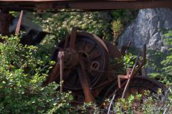 Old machinery, Megin River
