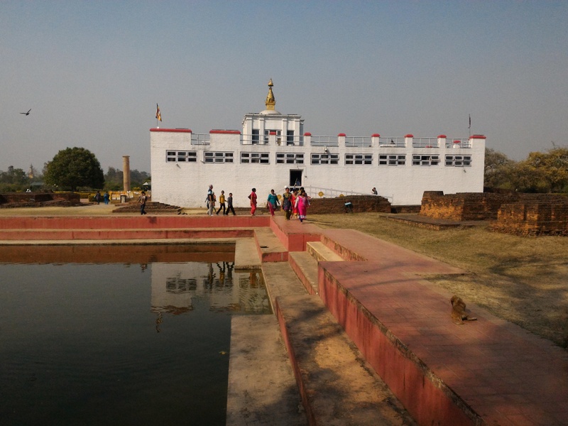 Lumbini the birth place of Buddah.