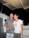 Friends from the Ether: Mark and Amanda from New Zealand S/Y Balvenie. We were on the same radio net for the Atlantic crossing, the first time we met board Miss Mollie.
