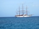 One of theMaltese flagged cruise ships..this one looks like a proper windjammer