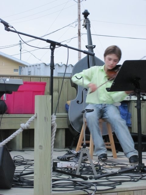 The lead violinist/guitarist was excellent and only 13 year of age