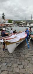 Traditional whaling boats