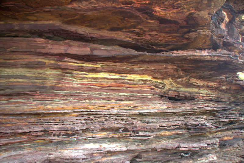 Beautiful rock formations, such  great colours.