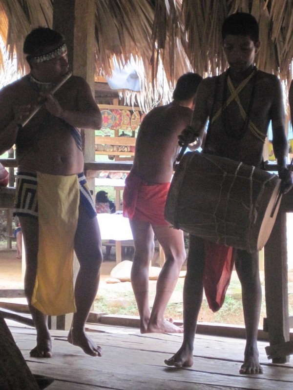 Traditional Embera music.