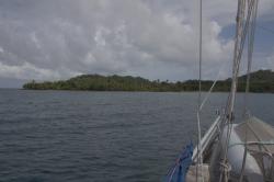 Port Andrew , Panama , on our way to Cartegena