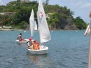 John and Micah sailing an Optomist in the Lagoon!.JPG