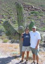 El Cardonal - Big cactus everywhere when we went ashore on Isla Partida. 