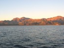 Sea of Cortez - Wonderful scenery as we travel from San Evaristo to La Paz.