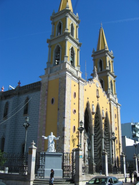 Mazatlan - Main Cathedral in the city. While the exterior is nice the interior is amazing. 