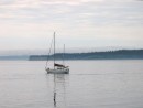 Port Townsend, WA - Grey and drizzling in the Pacific Northwest. Just one reason to head south to sunny weather. 