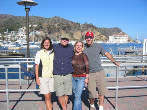 Visit from the Roskas - Brittany and Mike join us in Los Angeles for a sail over to Catalina Island and a few nights aboard Hiatus. 