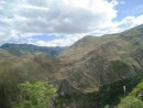 Andes - Beautiful view from our van as we headed up the Pan American Highway north of Cuenca to Alaus�. 